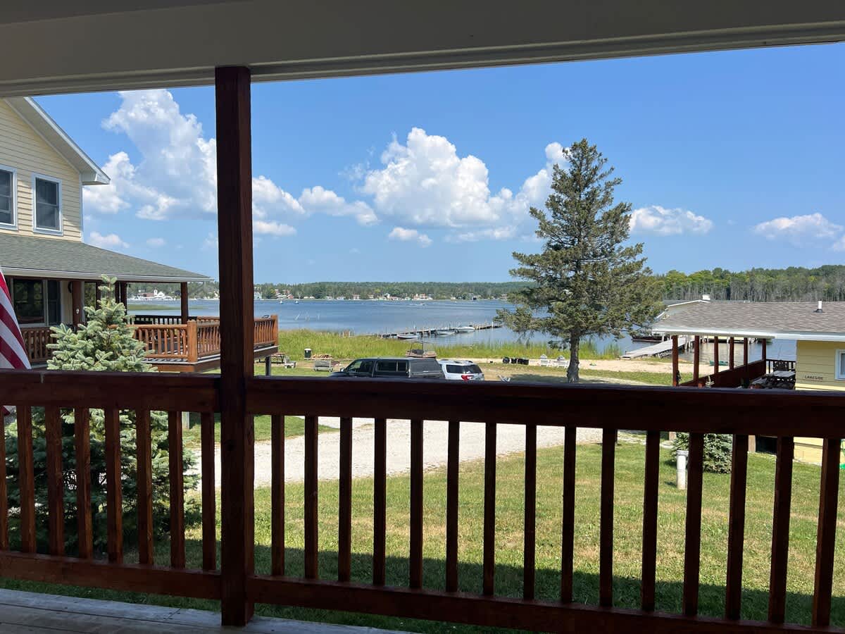 View from Hillside porch