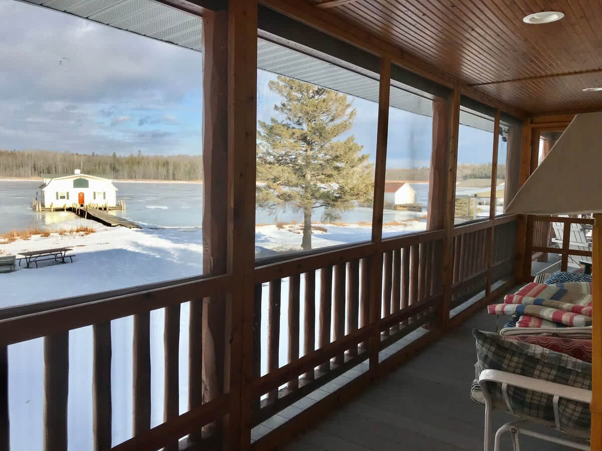 View from Hillside porch